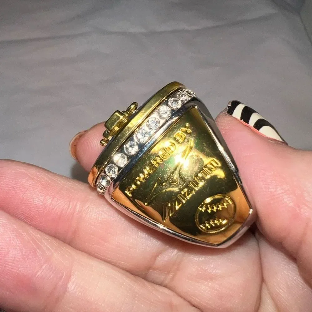 Gold Tone‎ Fun Faux Grand Slam Tournament Win Ring